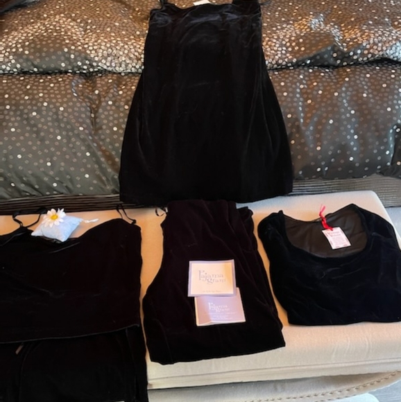 COPY - womens pajama gram Bundle Chemise, Shorts&Cami set, Long Sleeve pant set - Picture 4 of 7